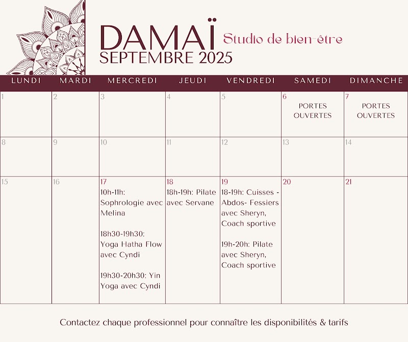 Studio pilates Damaï Studio – Bien-être à Gondecourt
