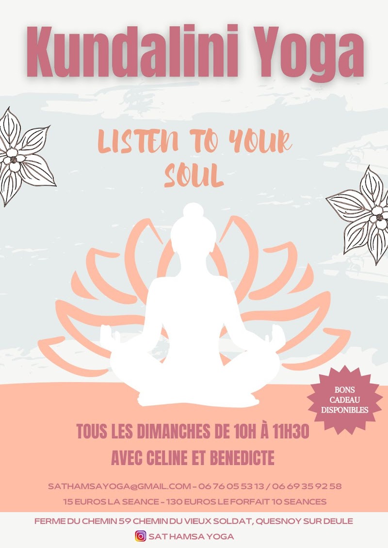 Studio pilates Sat Hamsa Yoga | Cours de Kundalini Yoga - Quesnoy sur Deule