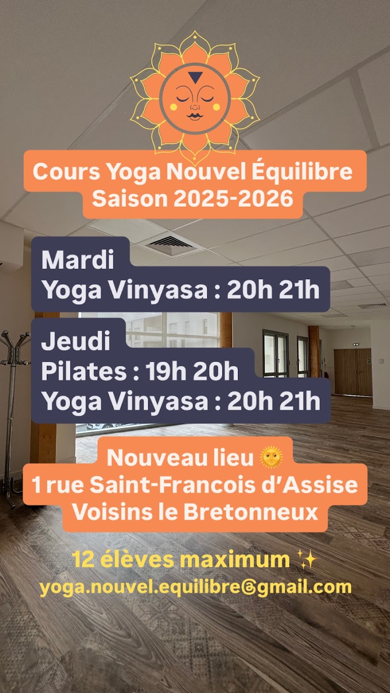 Studio pilates Yoga Nouvel Équilibre (Mylène Soille)